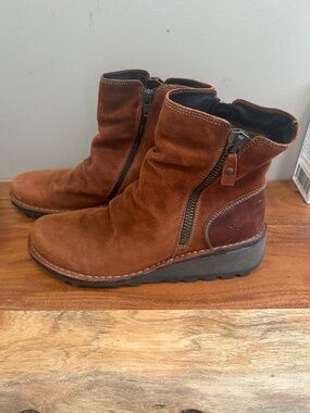 Fly London suede boots